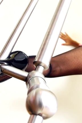 Footjob with full body nylon until he has his sperm humped