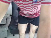 Jerk off the cock in the camera with my virtual lover PART 2.