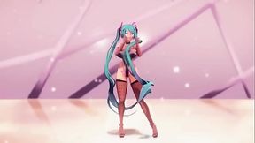 Hatsune Miku love dance a lot!