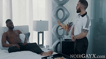 Room Service Turns Into Cock Service- Papi Suave, Taye Scott