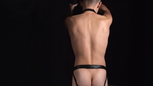 boyforsale: Jockstrap Dom Controls His Sex Slave