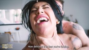 A Spanish Guy with a Big Cock Comes to My House to Destroy My Pussy - Mariana Martix & Jimmy Bud