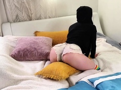 Ebony stunning amateur teen party babes eat and ride cock