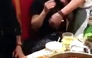 Asian CD's at dinner