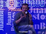 Clase de sexo y trio lesbico con squirt potente junto a Alanna, Emma y Anna en Juan Bustos Podcast