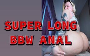 Super hot long anal