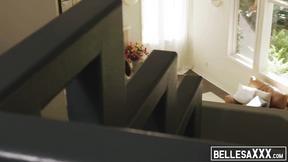 ”Blonde babe Emma Hix muff licked before sensual fucking”