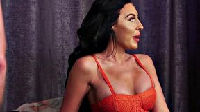 Fem bitches seduce perverted guy while stroking