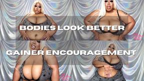 Bodies Look Better Plump Gaining Encouragement