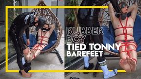 Bound to Laugh: The Rubber Boy Game (1080p) Gay Bondage - Gay Domination - Foot Fetish - Rubber - Socks - Sneaker - Ropes - BDSM