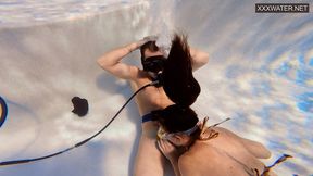 Eva Sasalka's Sultry Submerged Sexcapade
