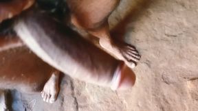 9 Inch Long Thick Desi Land Masturbating