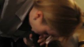 Amazing Interracial Amateur Blowjob