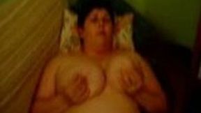 Morbidly obsese latina milf girlfriend of my friend posing