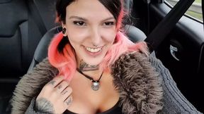 Multiple Squirts in a Public Ride with a Stranger