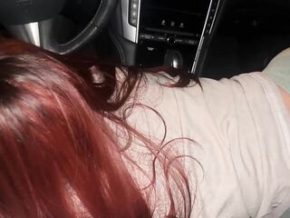 Latin honey Teen sucks rod for the first time!! Roadhead!! College girl floozy!