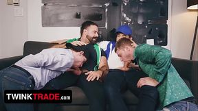 Step Sons Benjamin Blue Edward Terrant Have A Naughty Plan To Sneak Out For A Party -