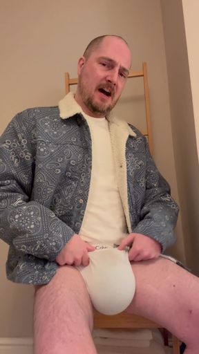 MASSIVE PUMP so decided to punish my TIGHTIE WHITES