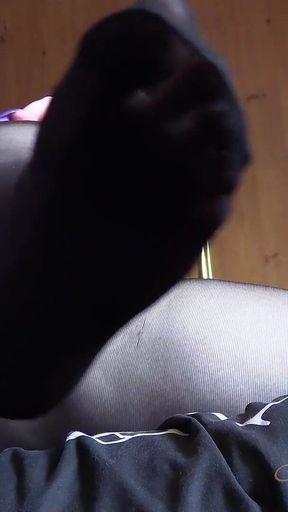 Beg for My Sheer Black Stockings