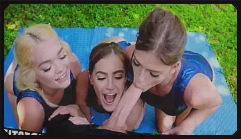 Gymnast Duo & Trainer Hardcore Teen Action | Katie Kush