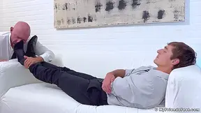 Killian Logan And Killian Knox In Logan N Foot Licked And Worshipped By Boss