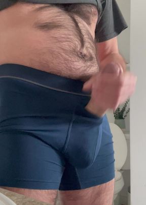 Stiff Prick in underwear