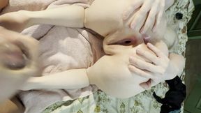 Deep Sweet Throat Swallows and Takes a Cumshot in the Ass