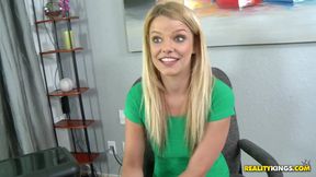 Sexy blonde babe Missy Lynn is exited