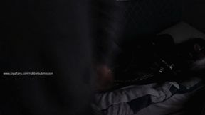 Restrained In Rubber While Master Works