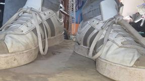 trample cock dance in sneaker