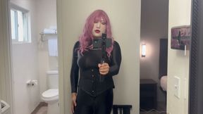 Female masked sissy
