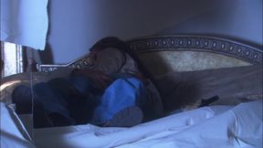 Stepmom is always horny so she never spends a night alone