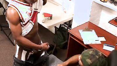 Homies get roughed up in hot amateur scene 2, with a cumshot on their asses