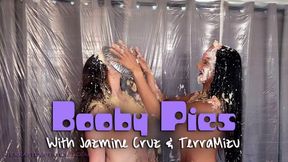 Booby Pies - Jazmine Cruz and TerraMizu - HD 720 WMV