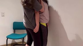 College Girls Have A Task That Ends In Moans!!