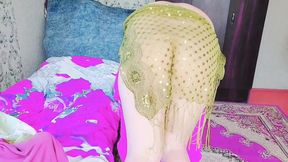 Blonde Kitty Cross Beauty Femboy Home Alone in Her Sexy Room