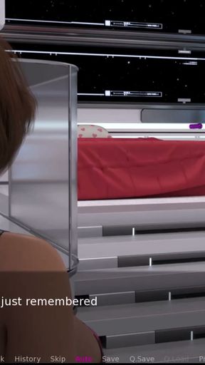 Futanari universe #1 - Vespera and Coki had a fight ... Johannes touched Vespera and she cum   Clip 1