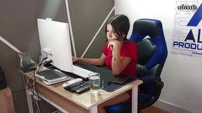 Casting for Celexxxte at Productora Porno