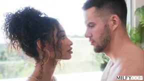 Yoga MILF rides young stud's cock all day