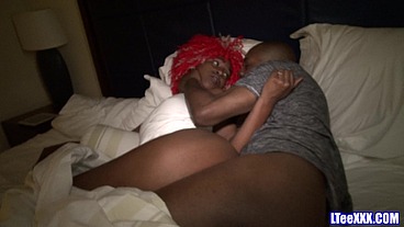 Big Booty Bugatti Bubbles gets some 4am dick from LT.