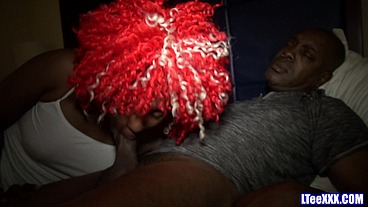 Big Booty Bugatti Bubbles gets some 4am dick from LT.
