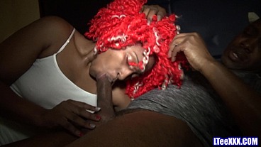 Big Booty Bugatti Bubbles gets some 4am dick from LT.