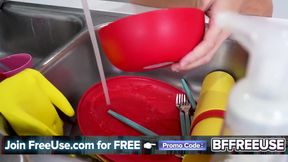 Invisible Loser Stepbro Ravages Stepsis Asses Gushing Cum Explosion