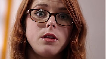 Purefilmstv - Redhead at new workplace discovers she loves pussy