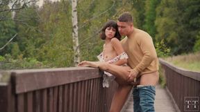 Blonde Amateur Babe Gets Her Ass Fucked Hard