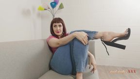 AuntJudysXXX - Your Busty Hairy Stepmom Melody Mynx Teases and Fucks You