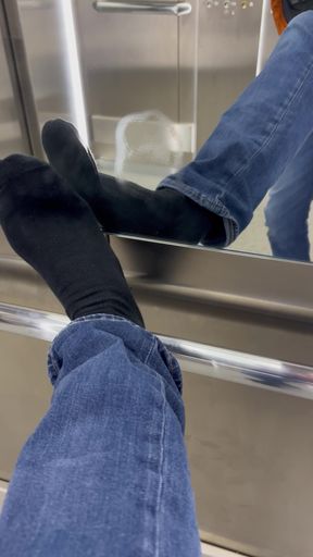 Sweaty socks...