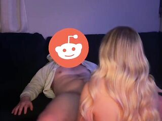 Ride a Redditor #5 - Fan Loses Virginity and Cums Fast Inside - Premature Creampie