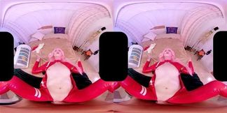 It's Time For Alex Harper As Zero Two To Take Matters Between Her Legs