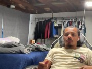 LOVE TYING MY BALLS UP 😙 // ONLYFANS @ WTFCHARLEY